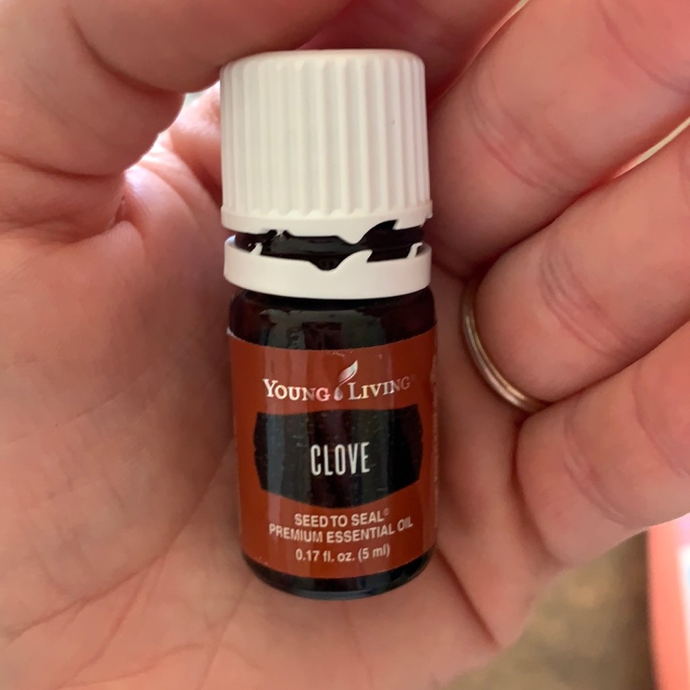 Young living clove EO. Used less than 5 drops. 5ml
